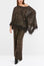 Ostrich feather poncho