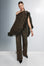 Ostrich feather poncho