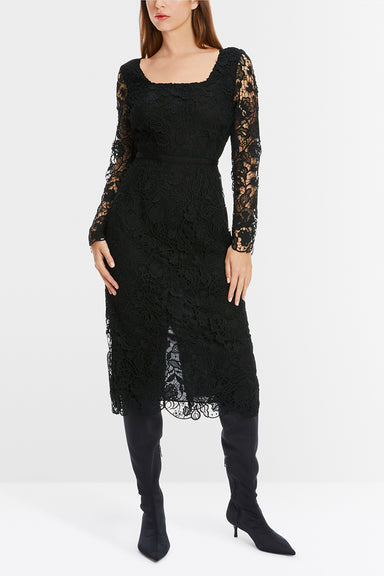 Elegant guipure lace dress