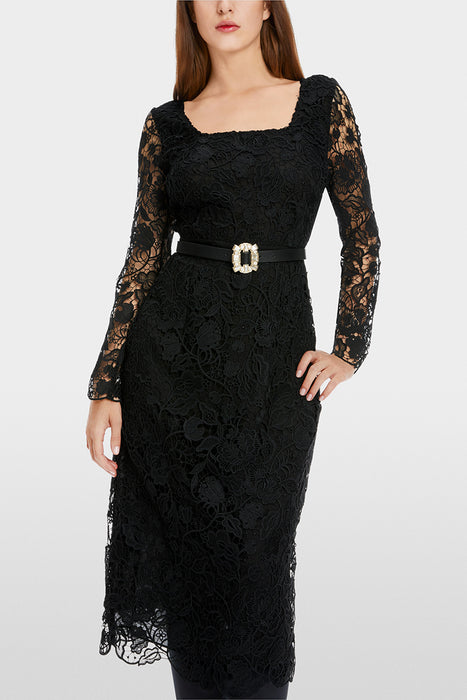 Elegant guipure lace dress