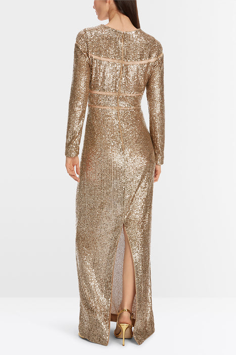 Long sequin dress