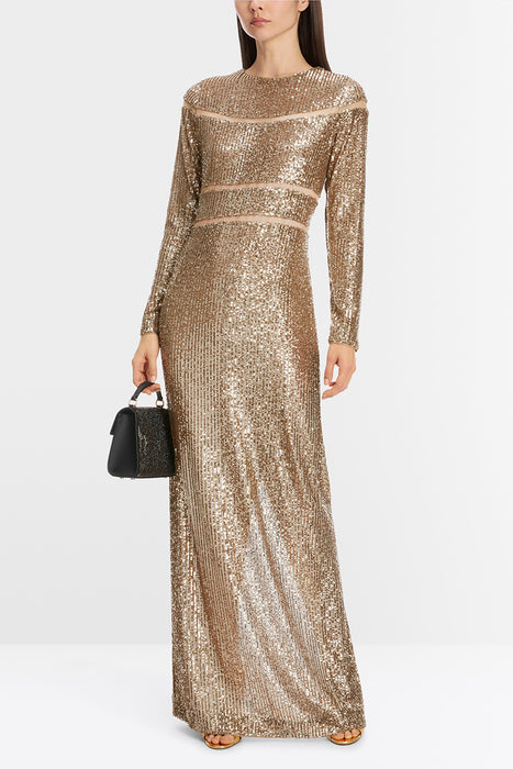 Long sequin dress