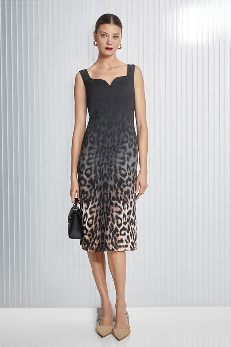 Refined cut leo dress