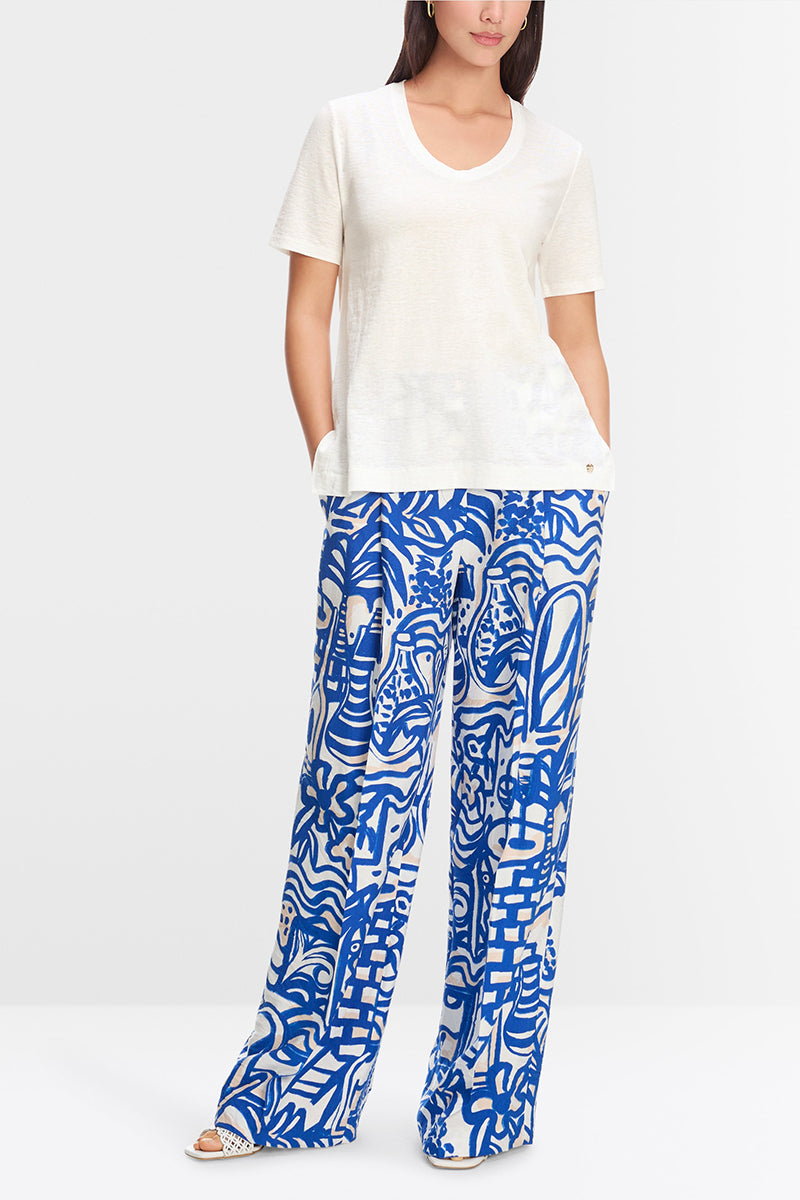 Cooling linen T-shirt