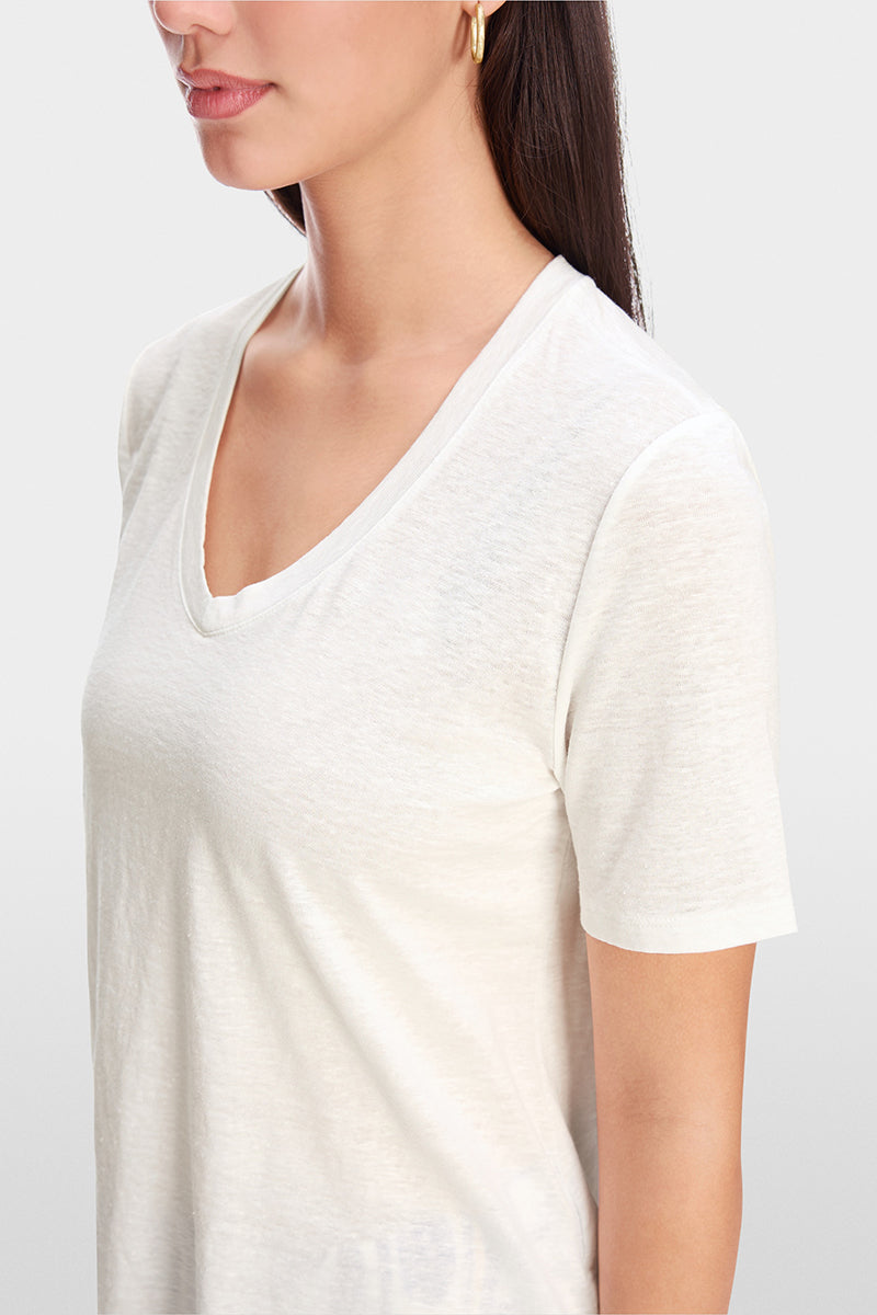 Cooling linen T-shirt