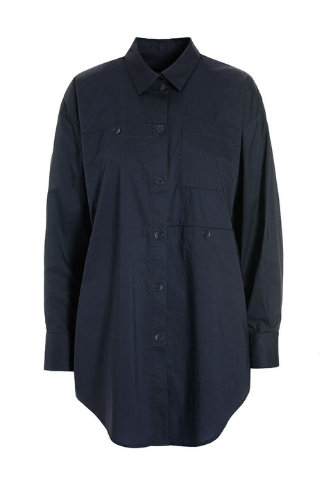 Core cotton shirt w. pockets