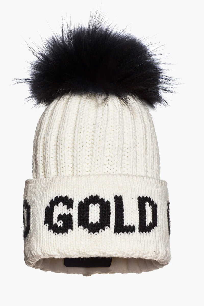 Hodd Beanie Real Pom
