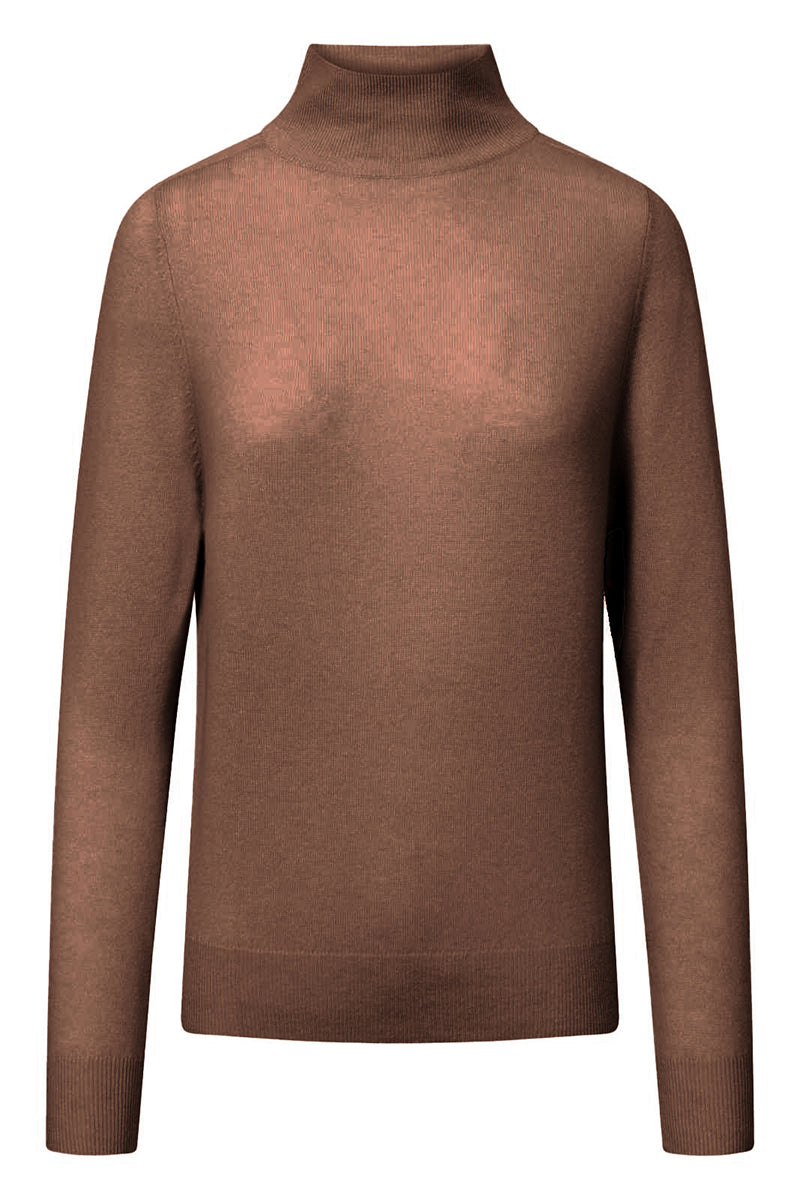 Classic stand-up collar sweater