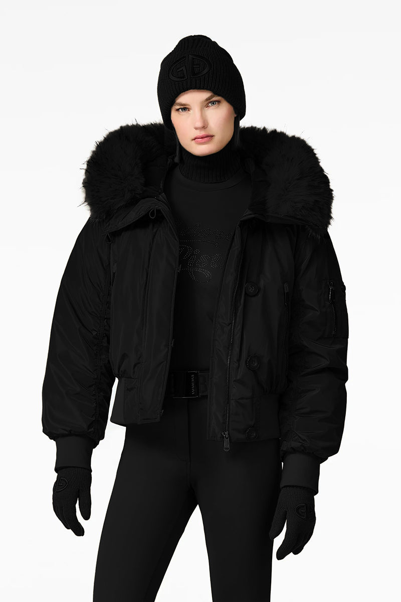 Jeanne Ski Jacket Faux Border