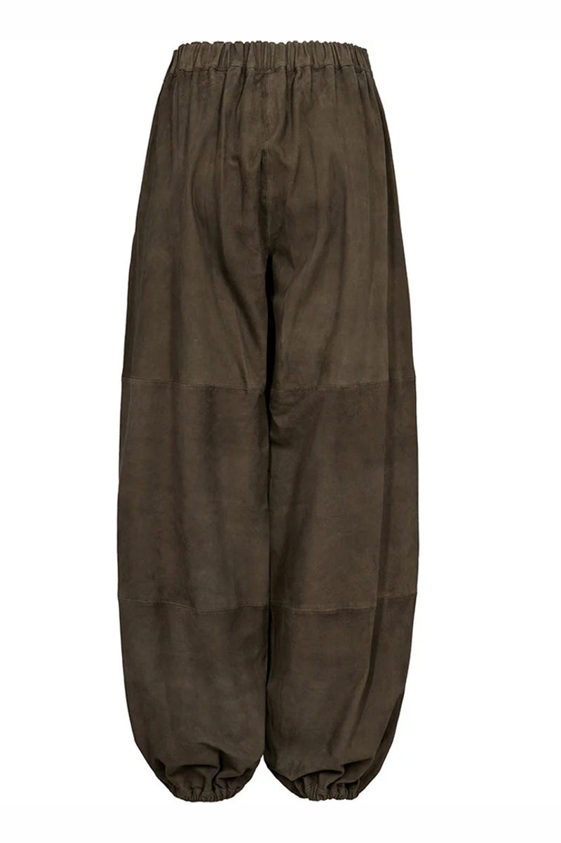 EllaDEP Suede Balloon Pants