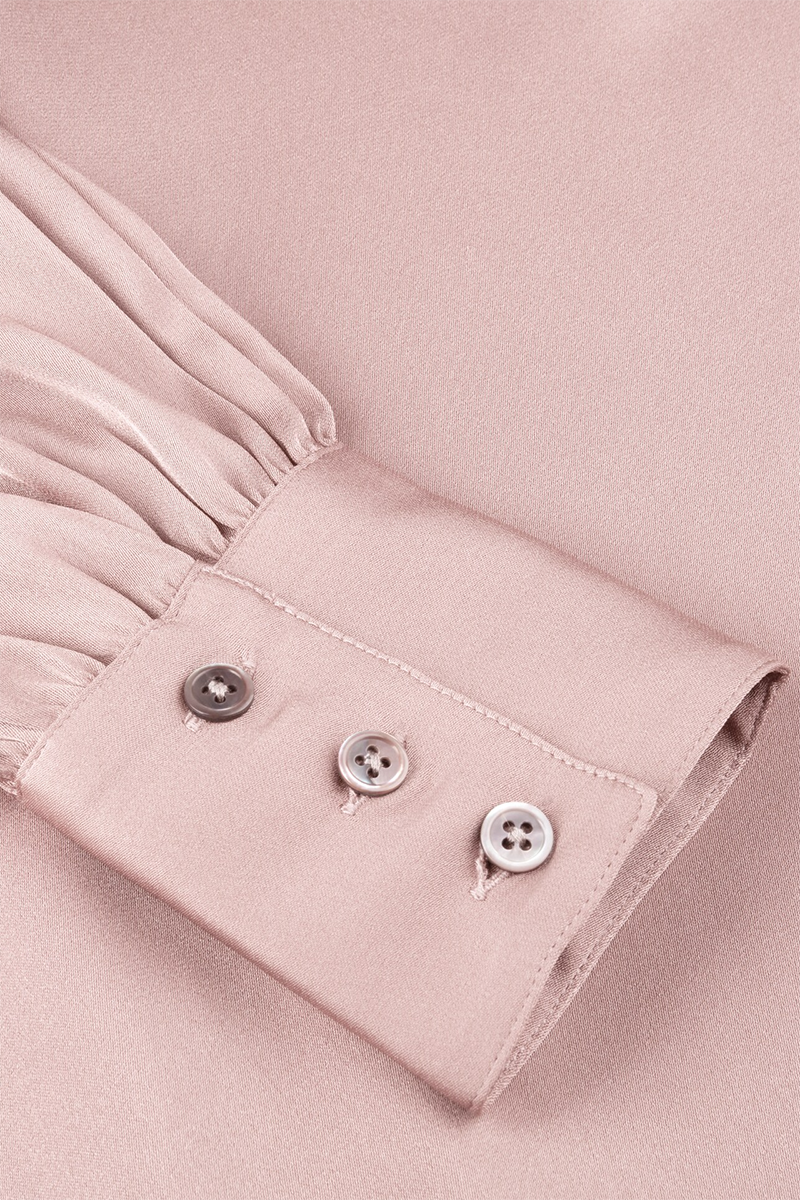 Selma Blouse, Bowtie Flyfront