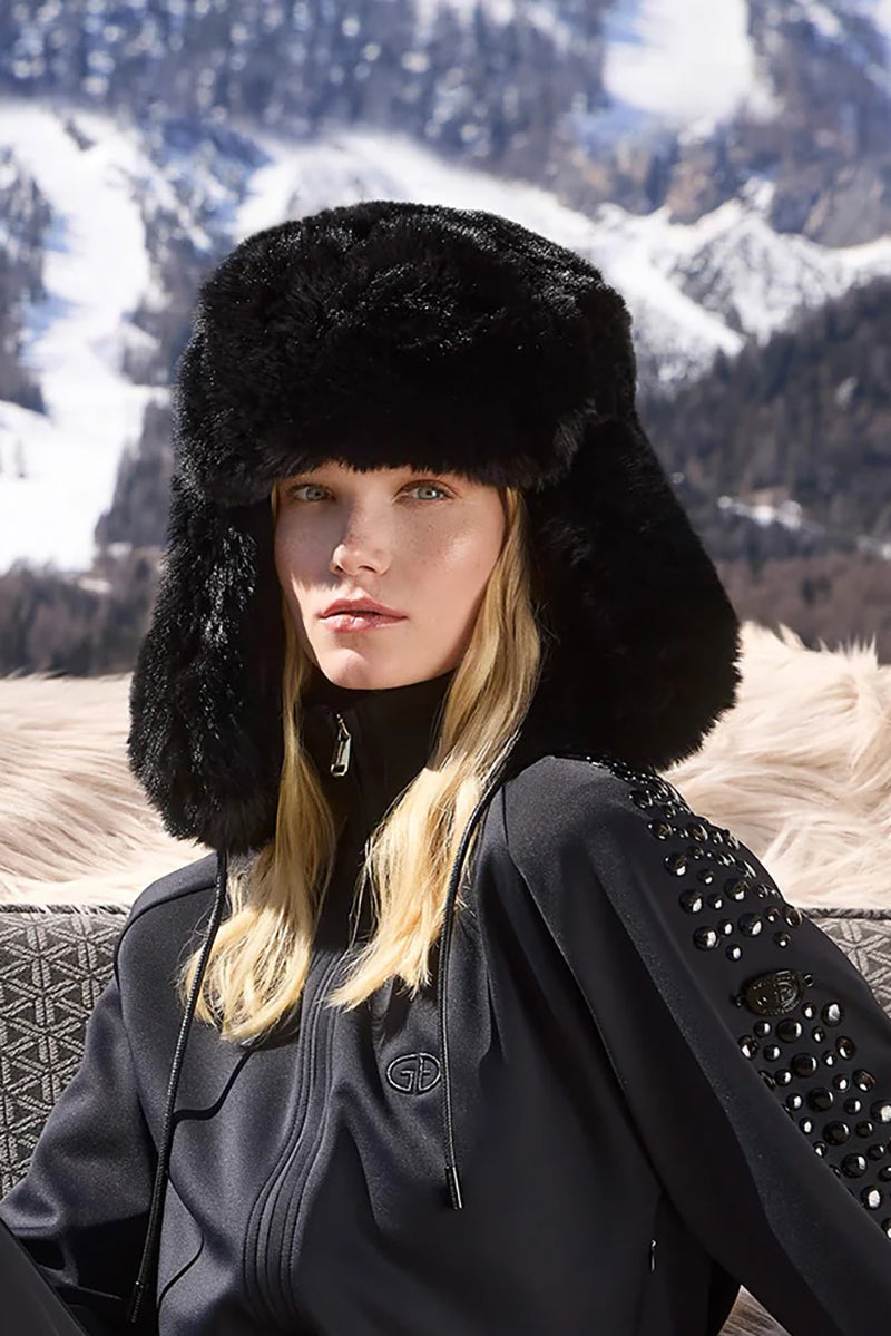 Cher Fluffy Aviator Hat