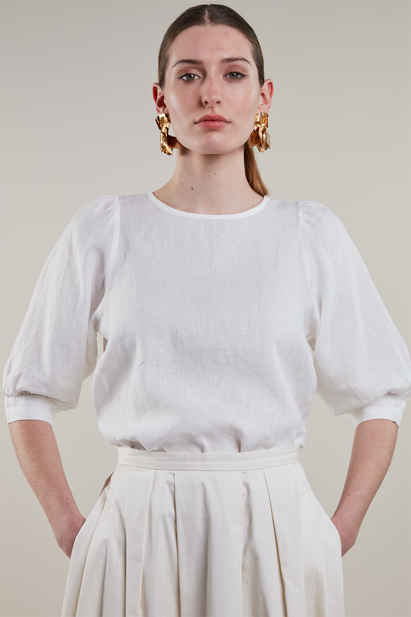 Carmen Blouse, Puff sleeve