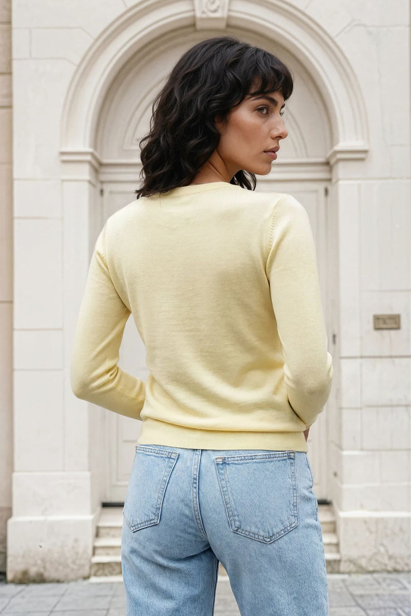Signe Sweater, Knitted Crew neck