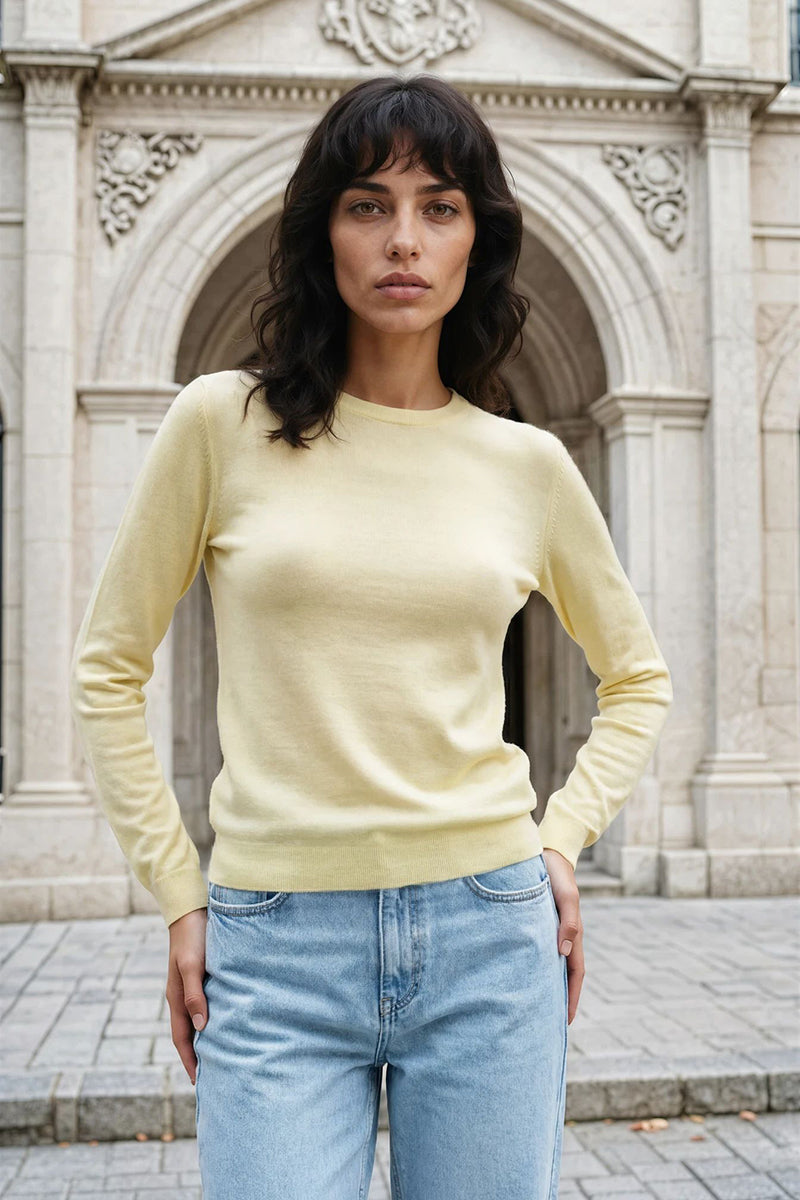 Signe Sweater, Knitted Crew neck
