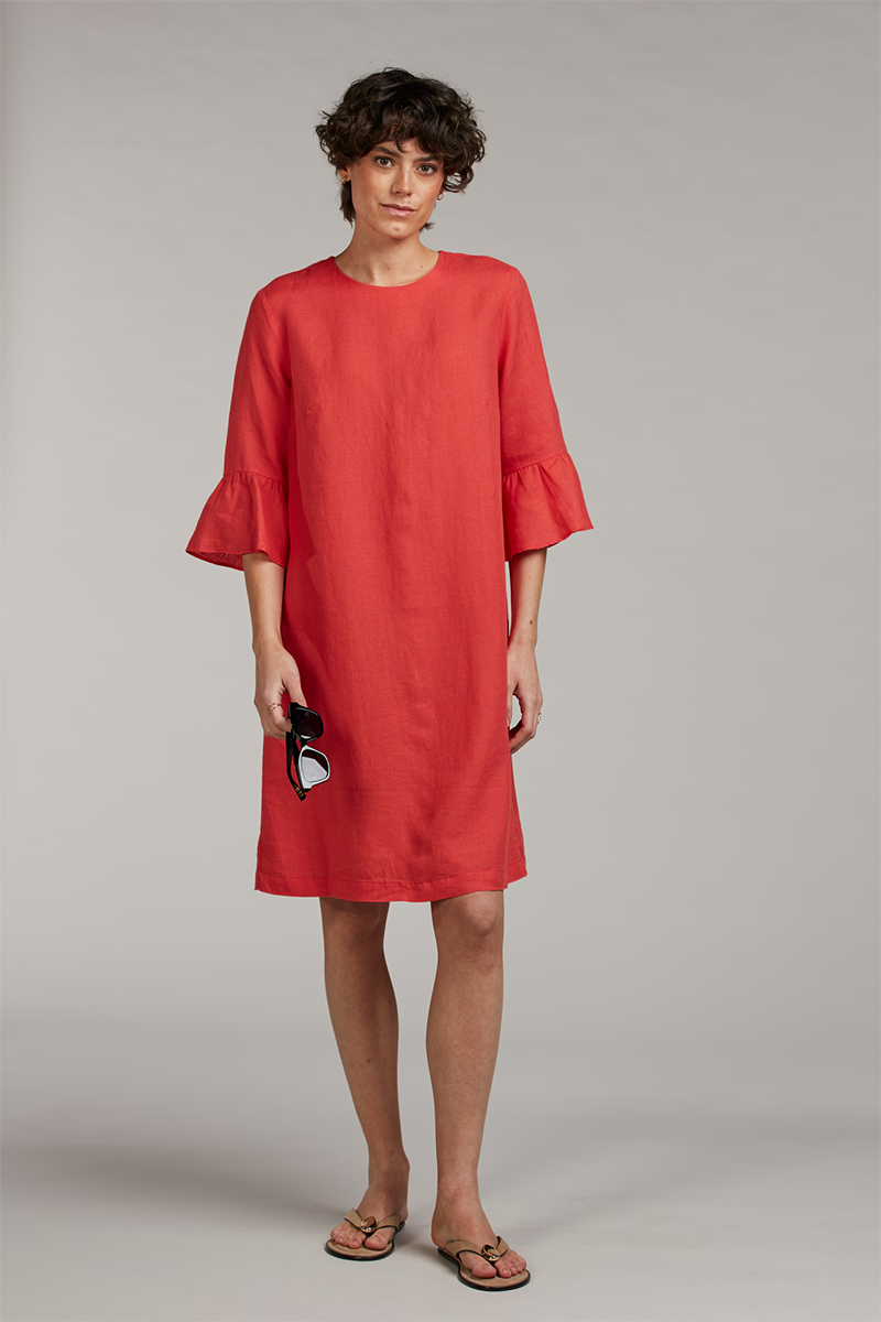 Lindsay dress, Slv frill
