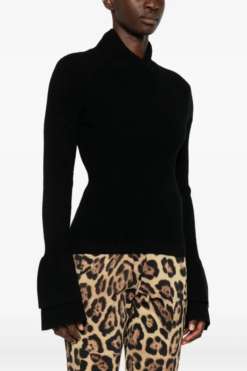 Fiori Long Sleeve Knit Sweater