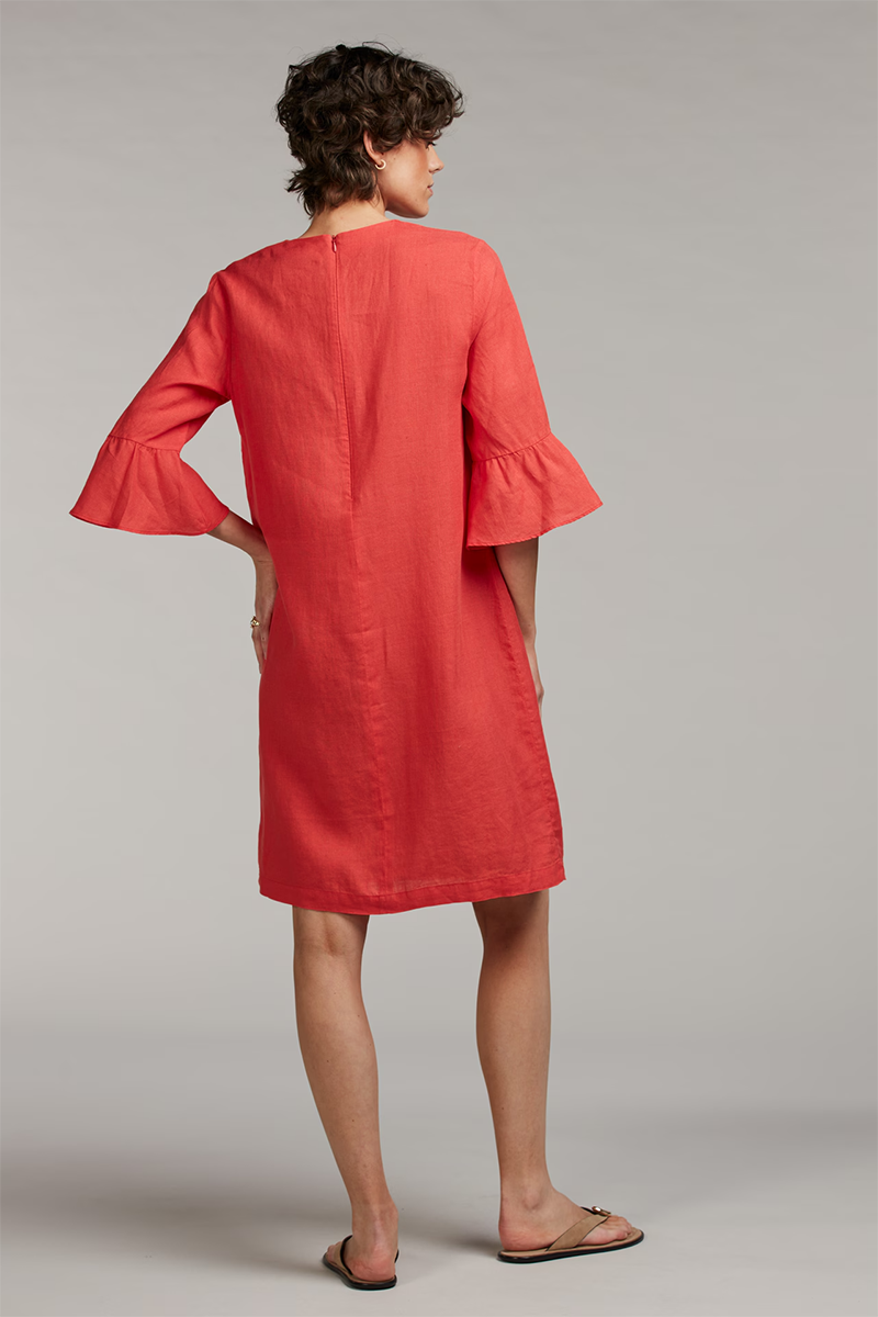 Lindsay dress, Slv frill