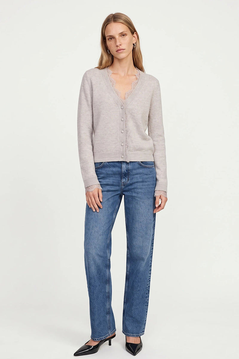 MMHelmi Lace Knit Cardigan
