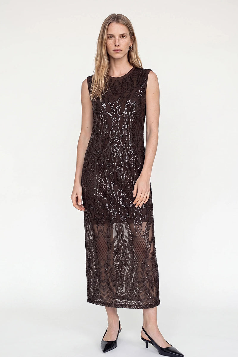 MMAran Harli Sequins Dress