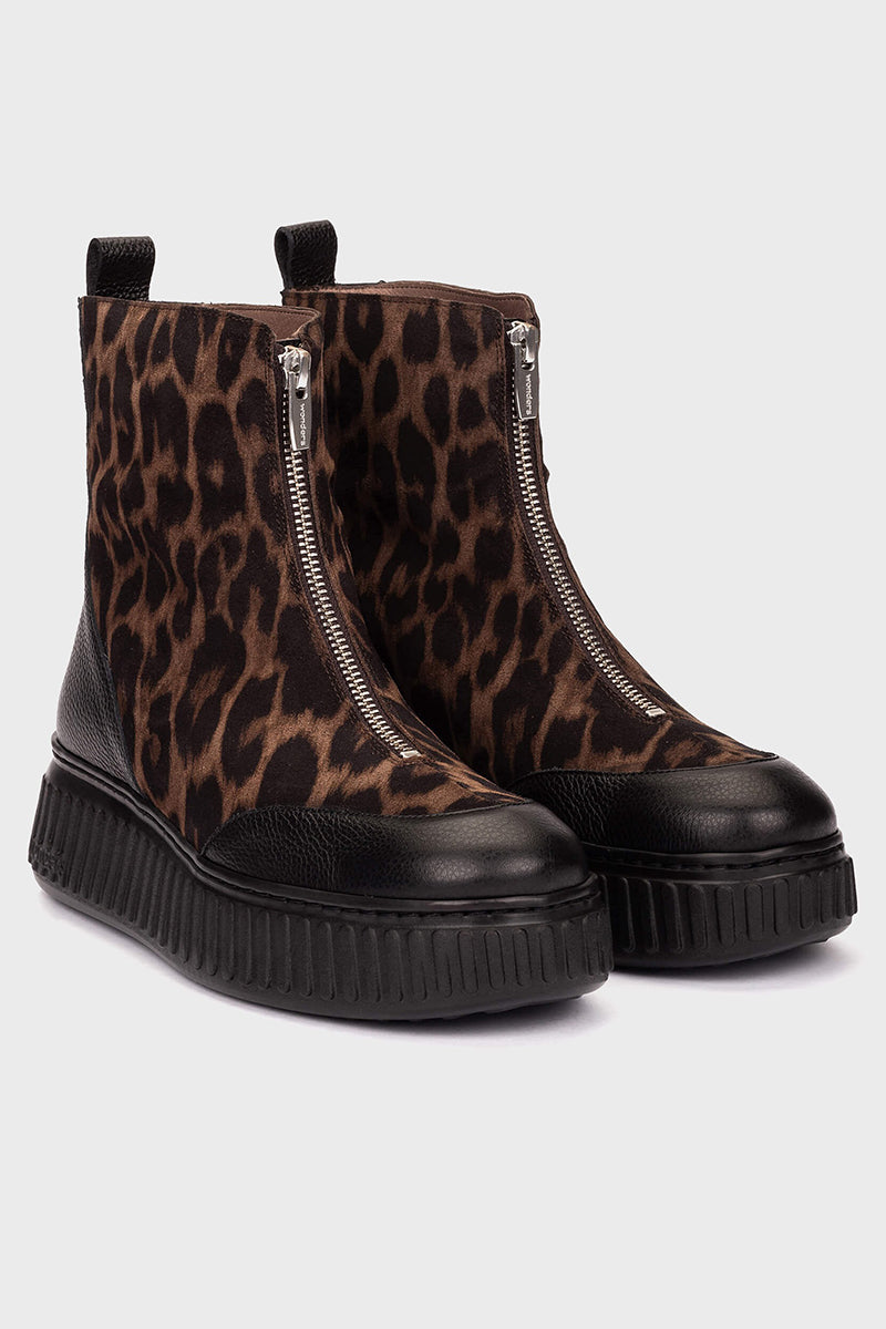 Xfly 02 zip-front boots
