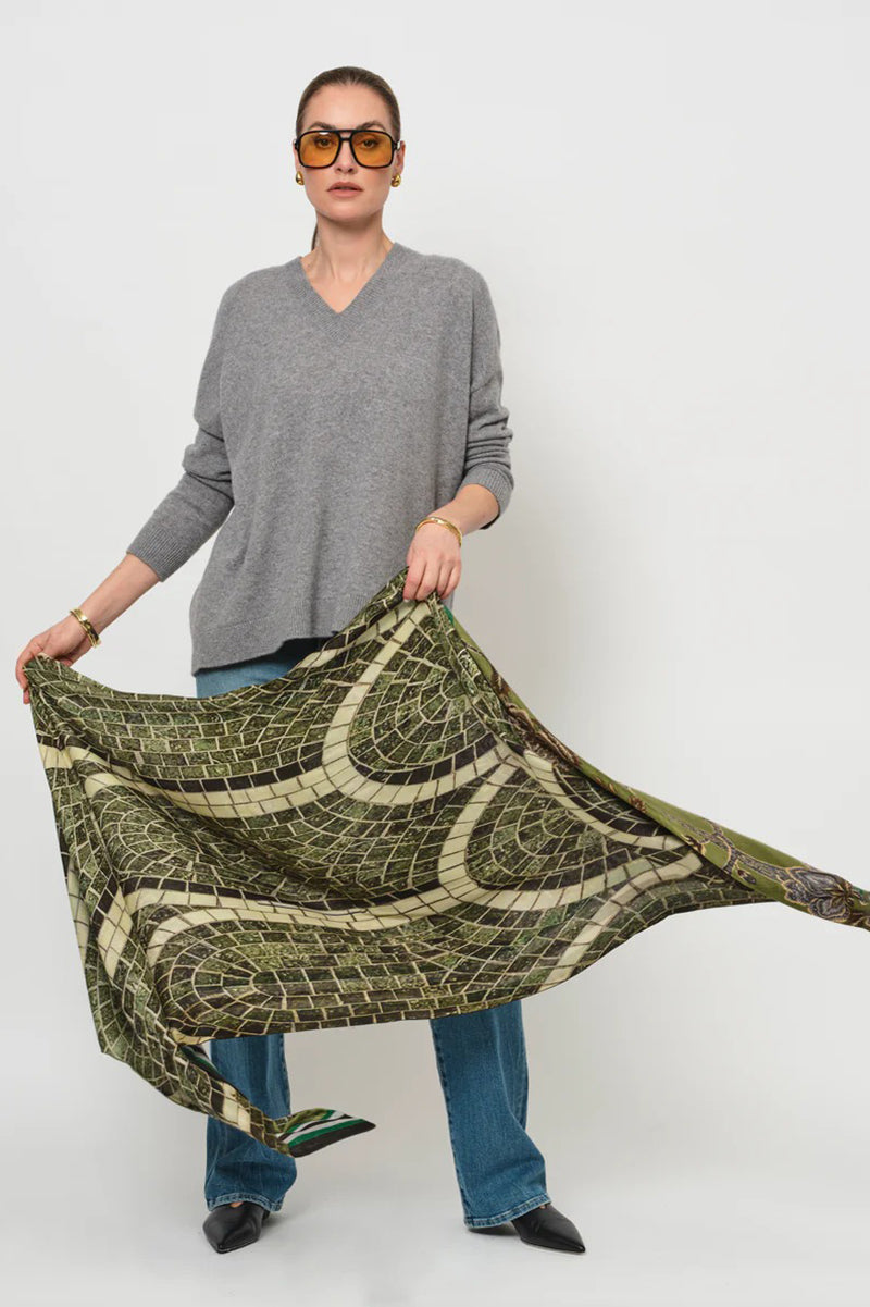 Double sided scarf paradise