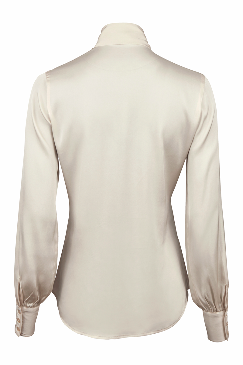 Selma Blouse, Bowtie Flyfront