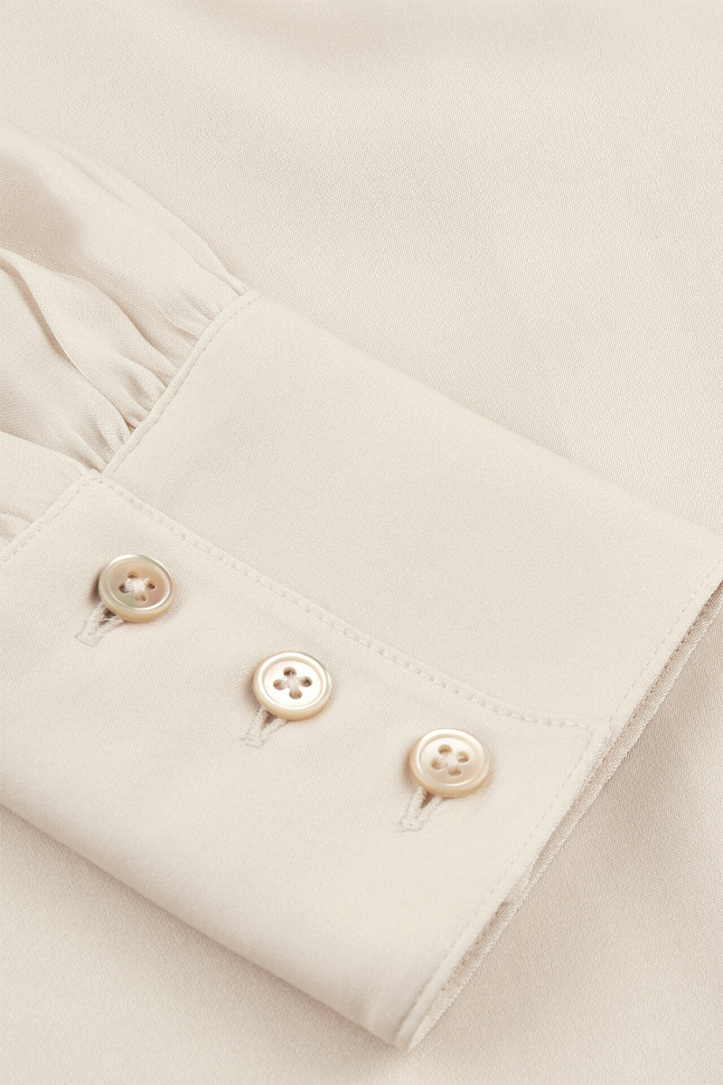 Selma Blouse, Bowtie Flyfront