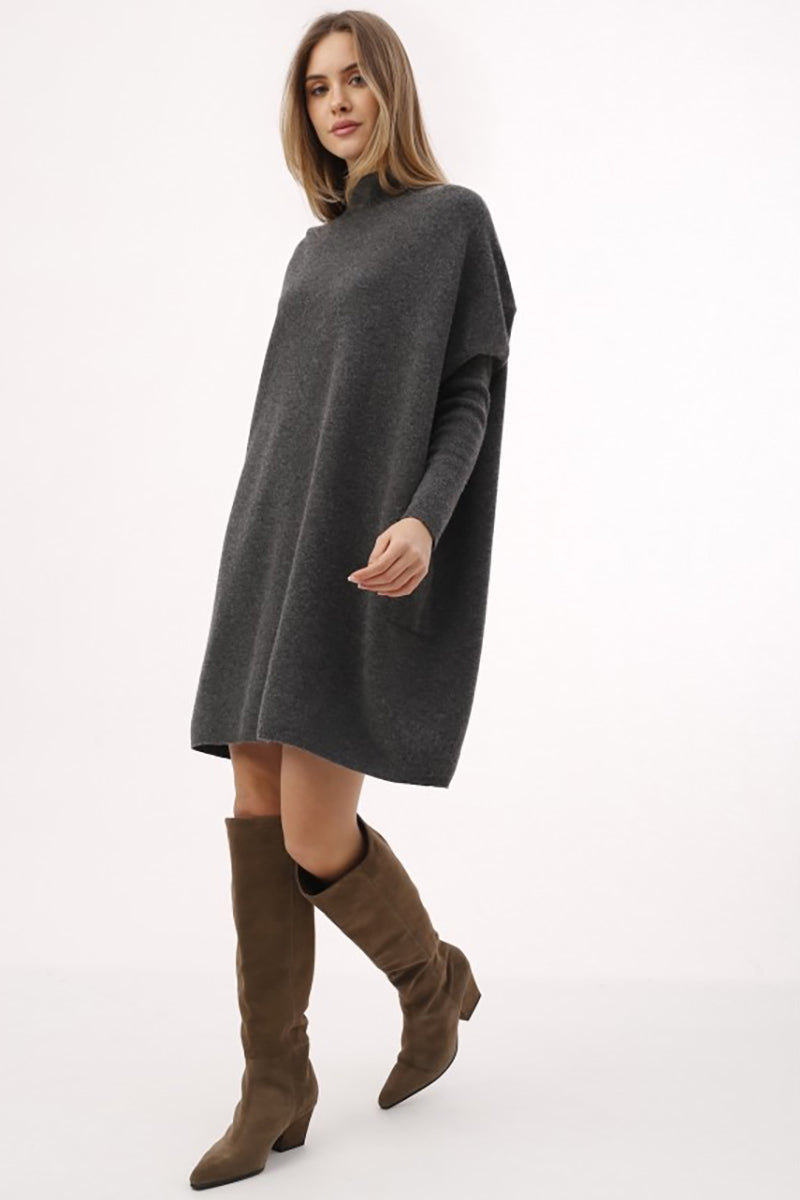Merino knitted dress