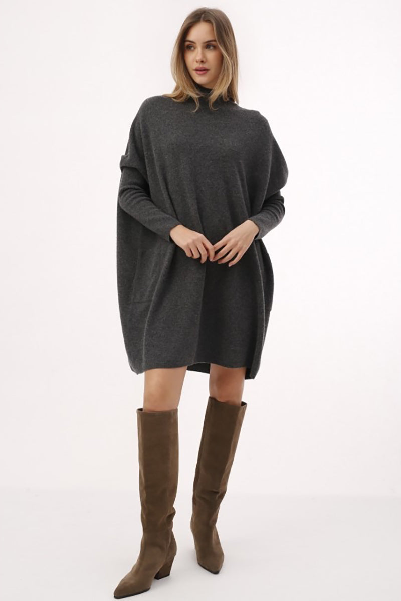 Merino knitted dress