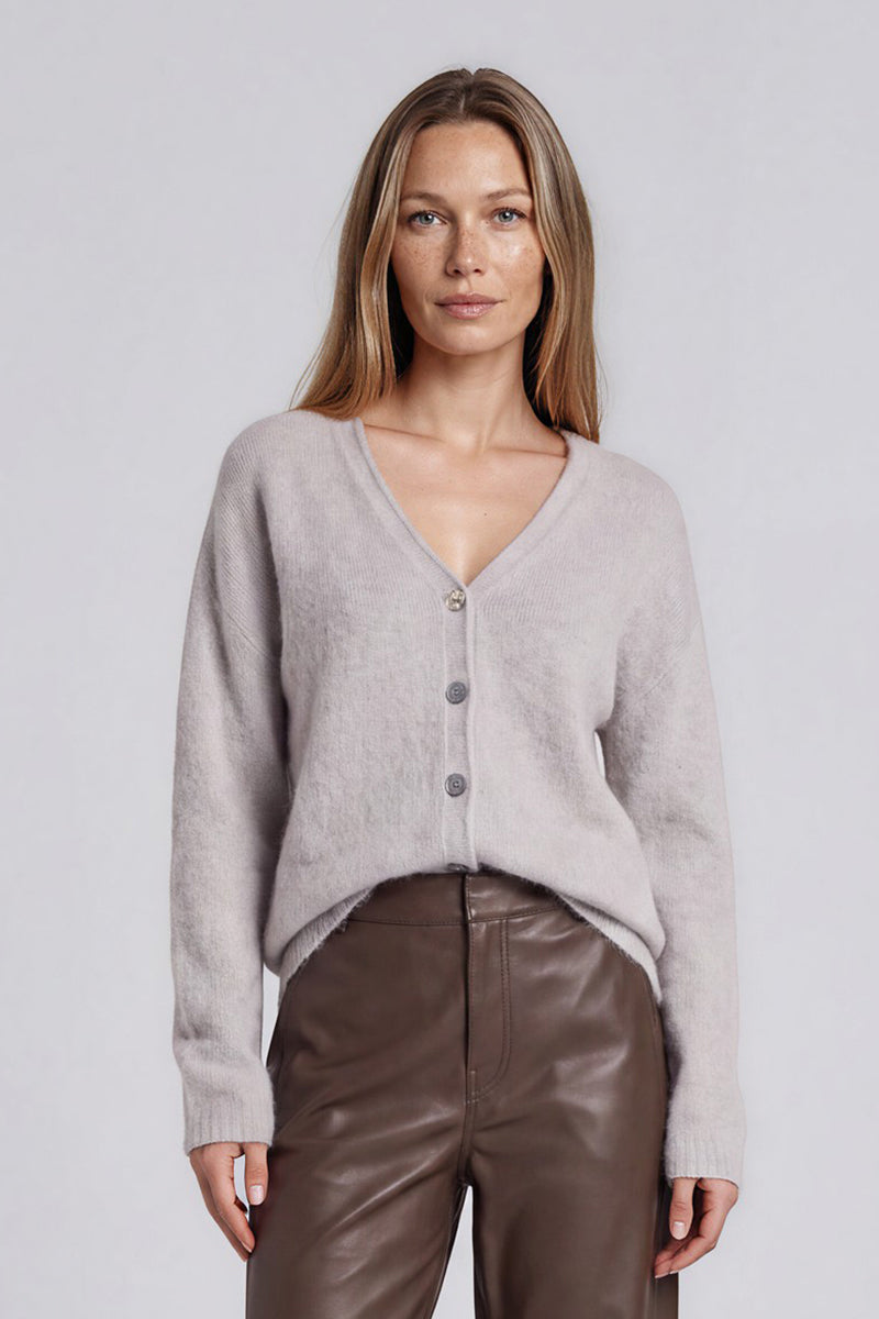 V-neck cardigan