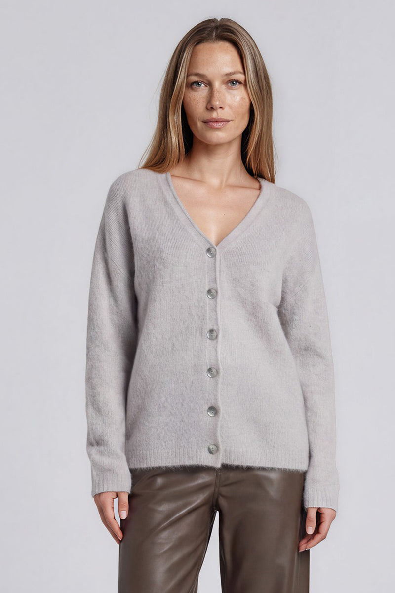 V-neck cardigan