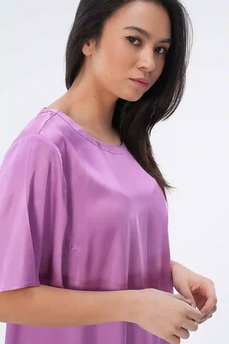 MMEvie SS Satin Blouse