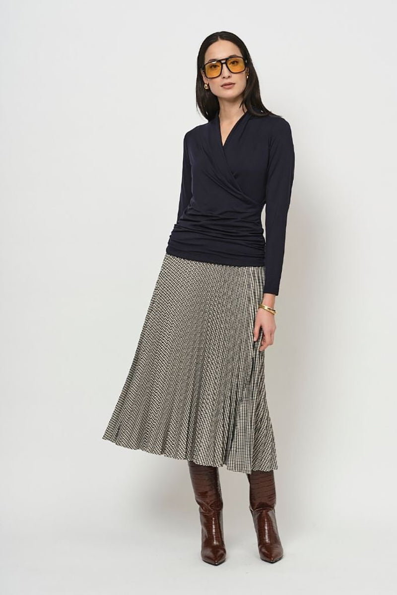Pleated skirt