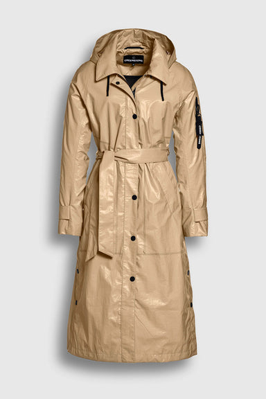 Long Coat With Detachable Hood