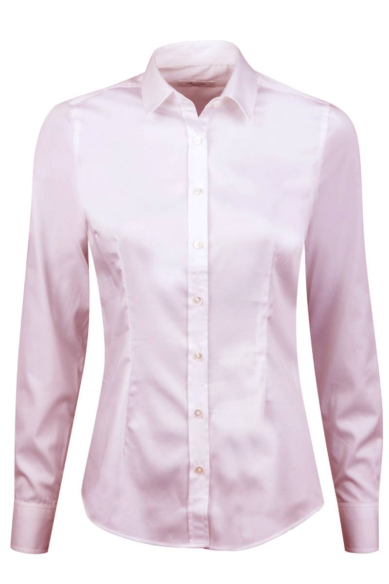 Sibel Shirt In Satin Stretch