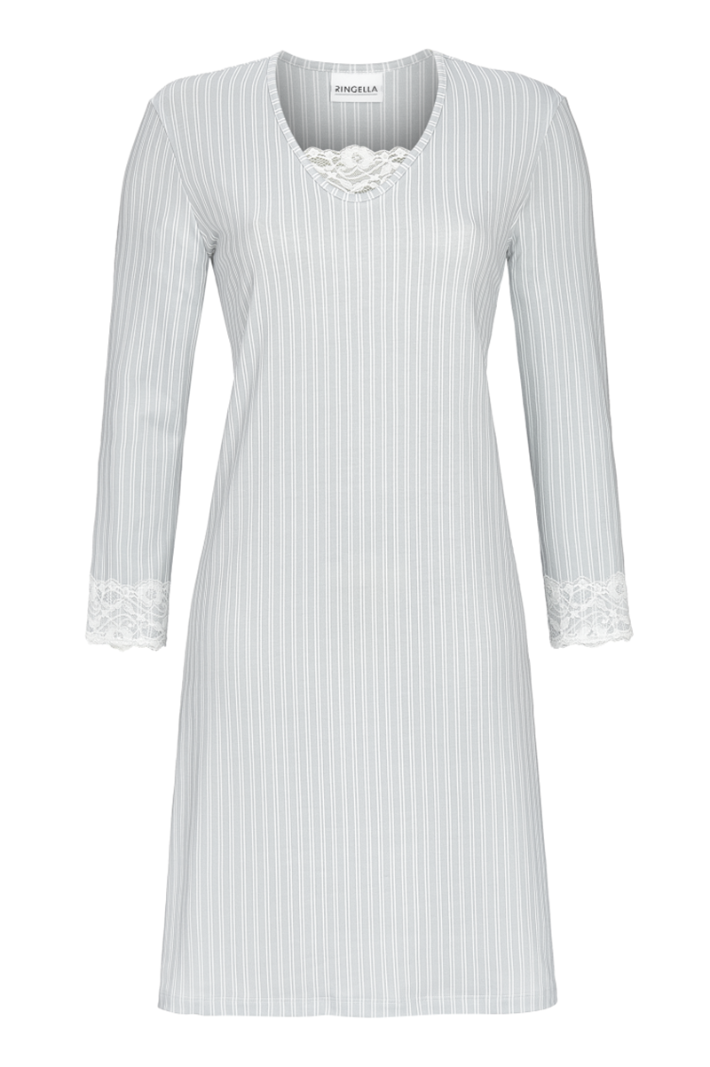 Nightgown with 3/4 sleeves