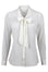 Feminine blouse, long sleeve, bow