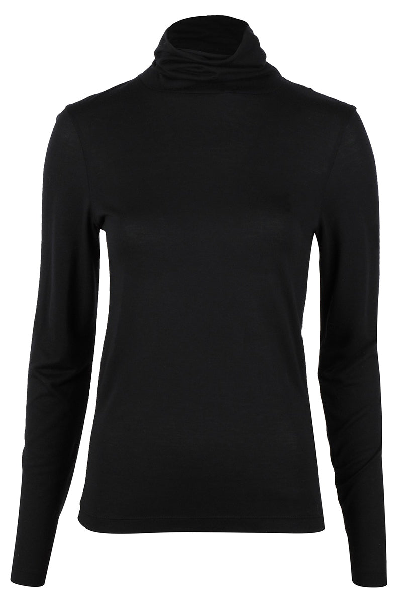 Brielle Jersey Roll neck