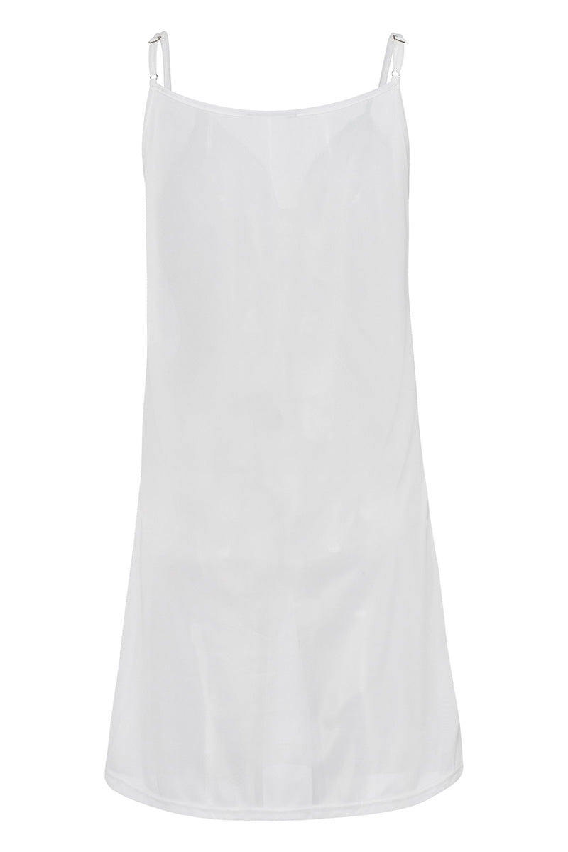 Dress with spaghetti straps