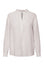 Long sleeve linen blouse