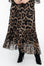 Skirt frill Leopard