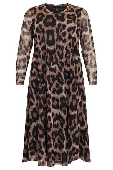 Dress long Leopard