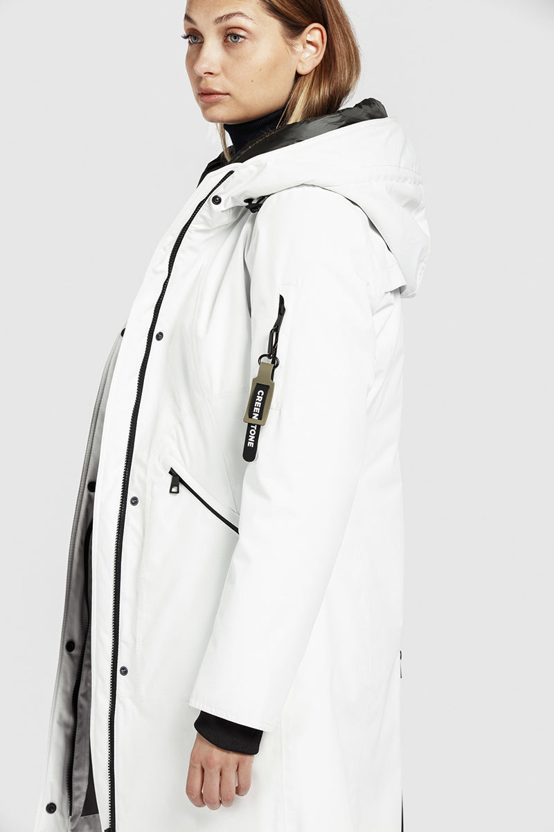 3 in 1 functional taped raincoat