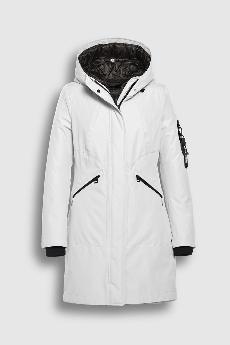 Creenstone úlpa með góðri hettu. 