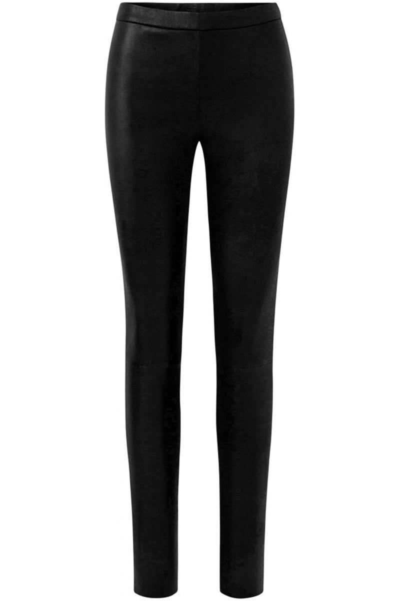 Plain legging with zip at top