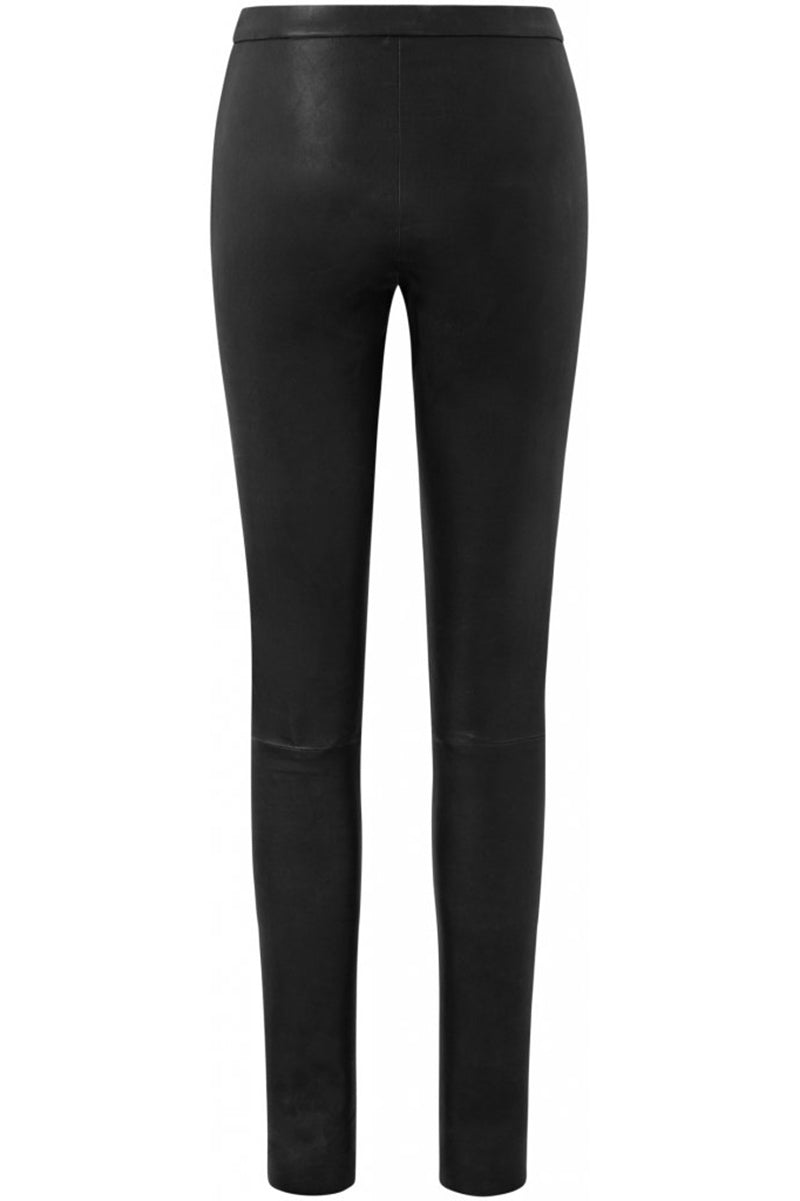 Plain legging with zip at top