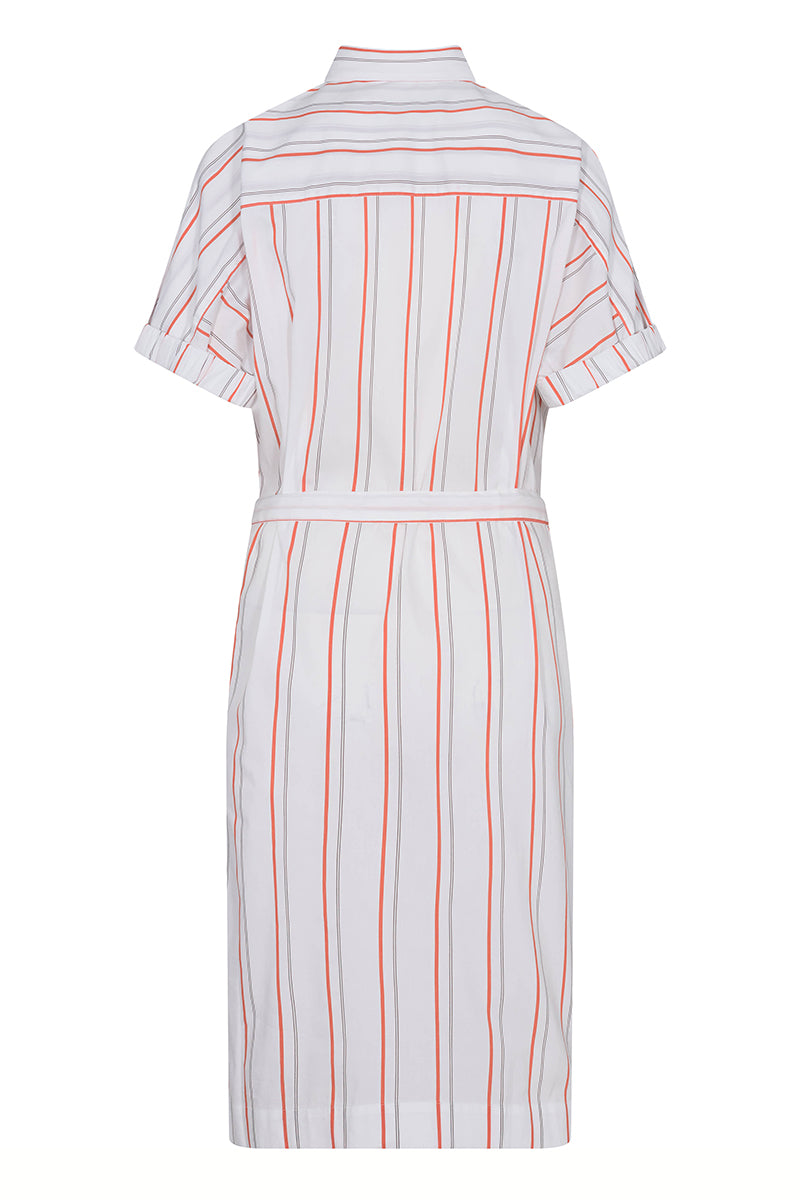 Stela Stripe Shirt Dress