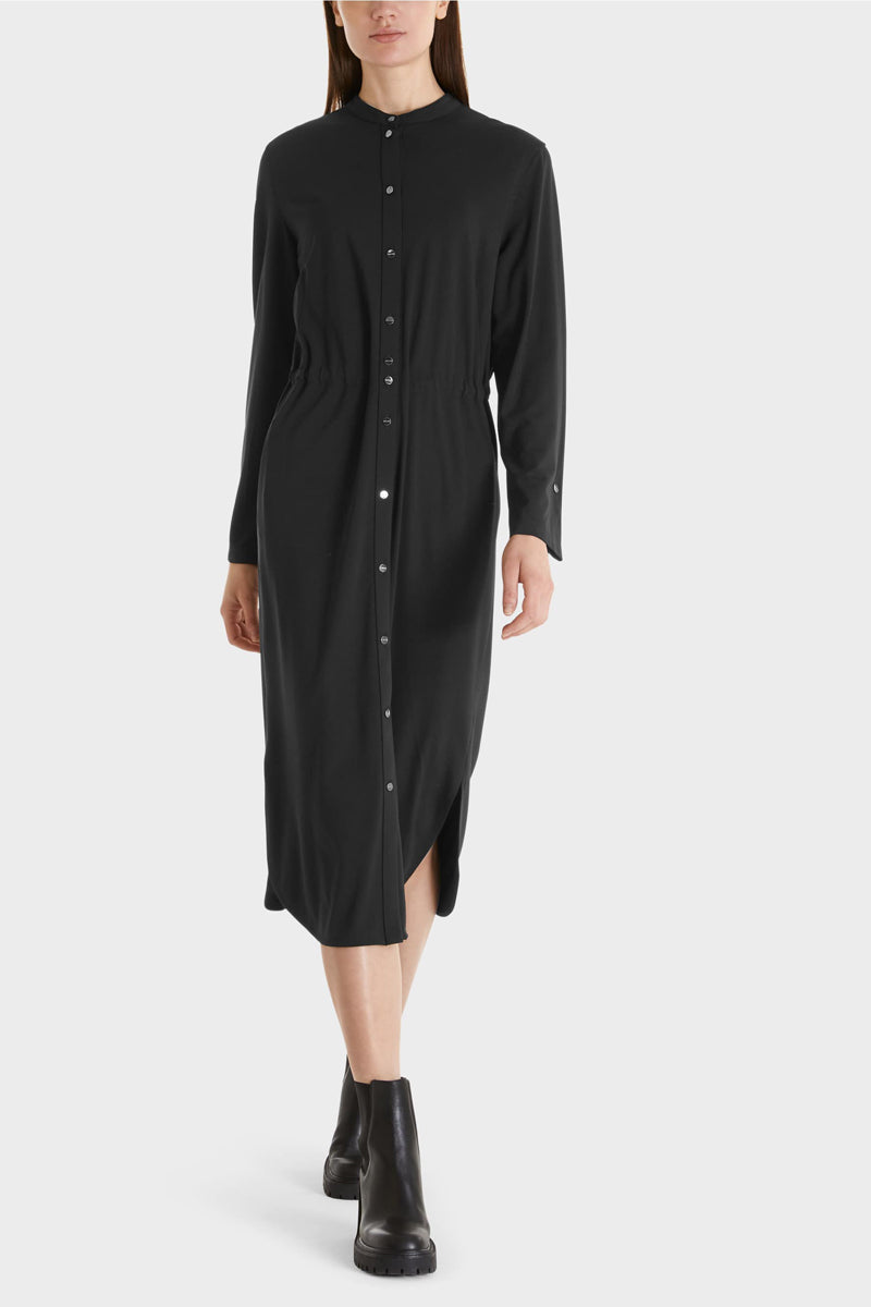 Buttoned jersey dress