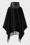 Cape with padded hood